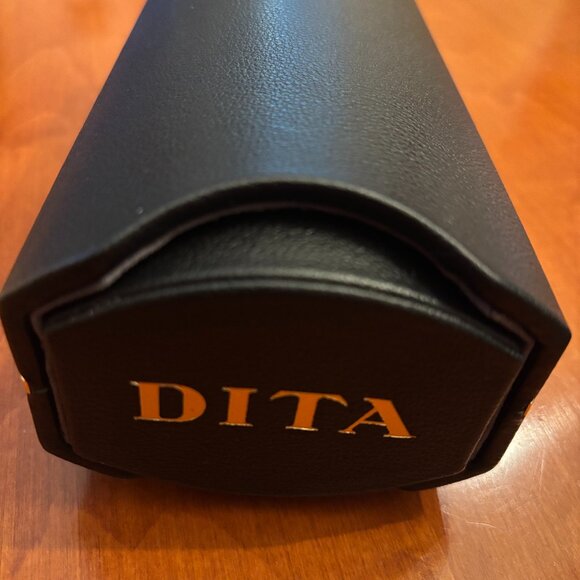 Dita Leather Eyeglass Case - Picture 1 of 2